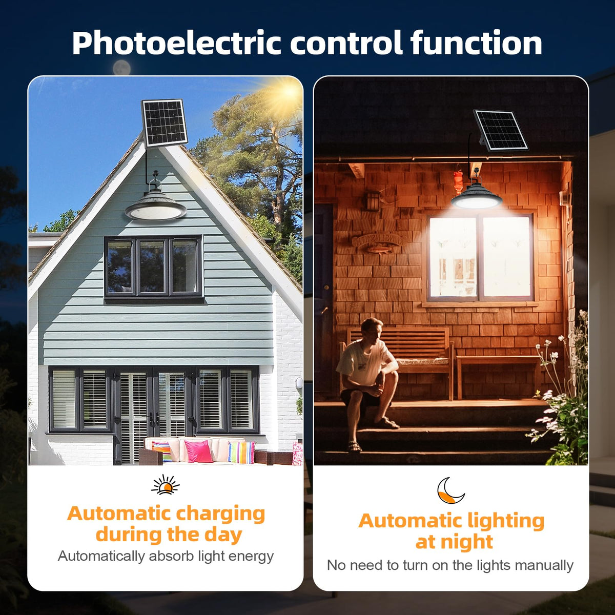 TREVIONE remote-controlled solar light offering convenient outdoor illumination