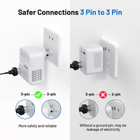 Trevolty USB-C PD port provides up to 20W for fast smartphone charging.