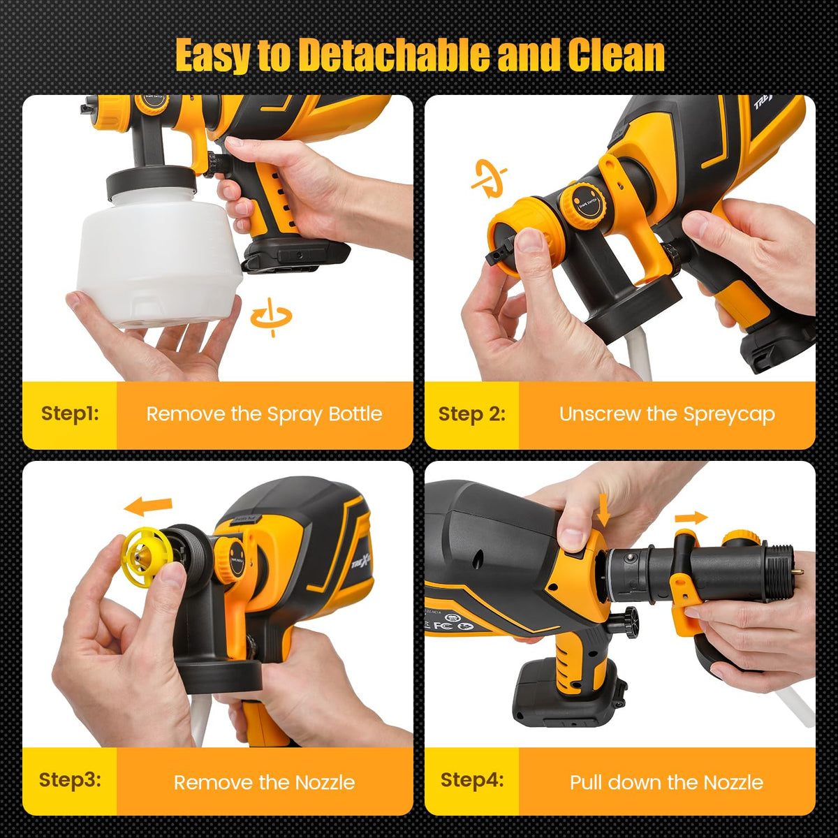 TREXEEN easy-clean design simplifies post-project maintenance