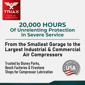TRIAX Kompressor MV ISO 100 high-temperature performance image for cooler operation.