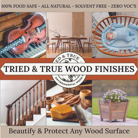 Tried & True Original Wood Finish durable protection for heirloom woodwork.