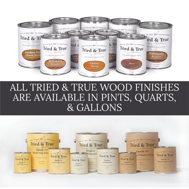 Tried & True Original Wood Finish food-safe sealer for cutting boards.