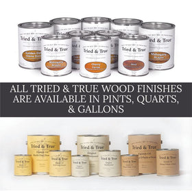 Tried & True Original Wood Finish food-safe sealer for cutting boards.