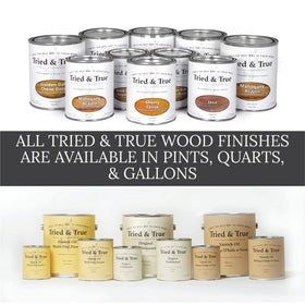 Tried & True Original Wood Finish non-toxic formula with no drying aids