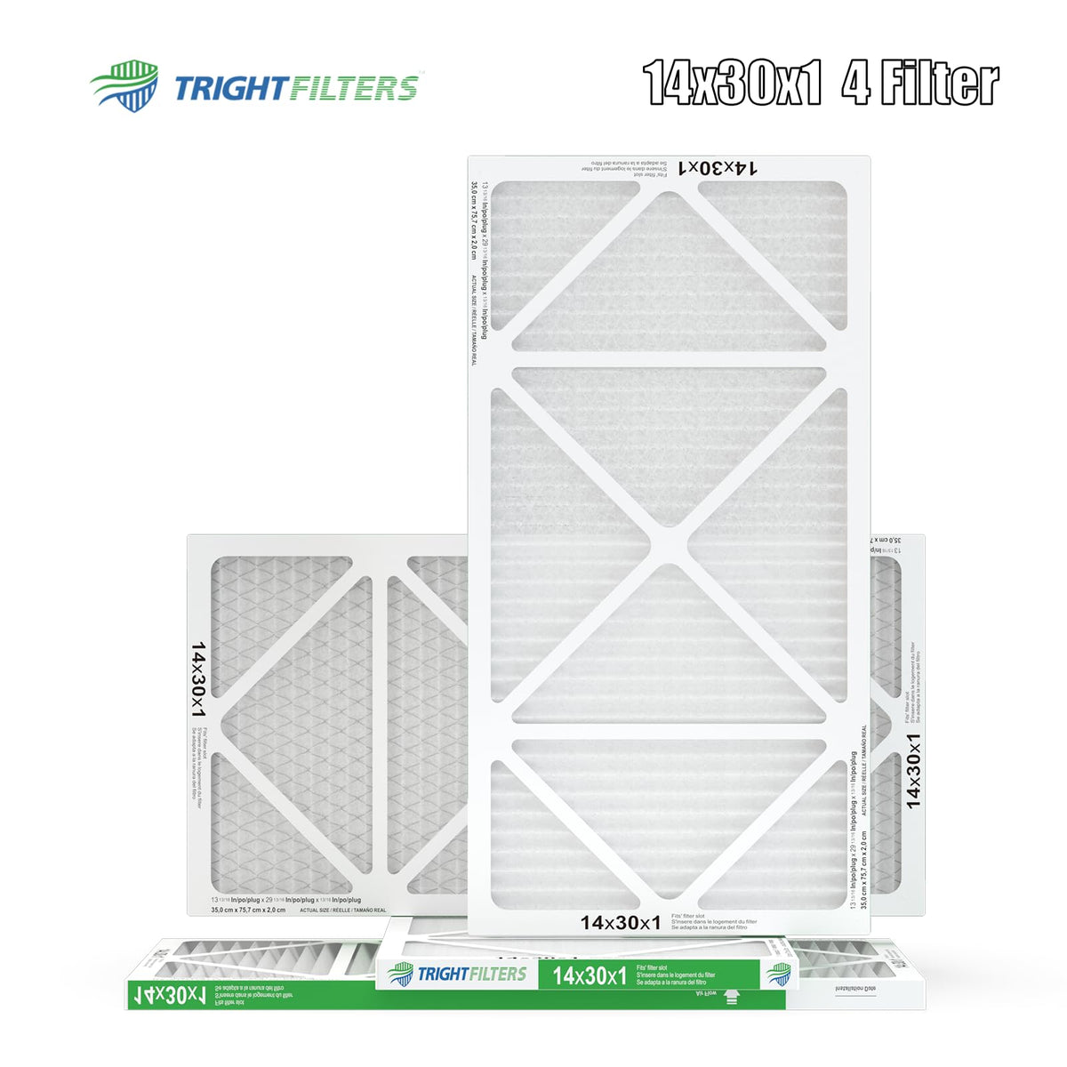 TRIGHTFILTERS filters trap dust and pollen, supporting cleaner air