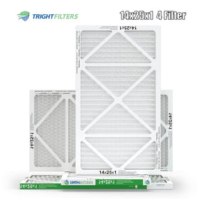 TRIGHTFILTERS four-pack ready for your HVAC.