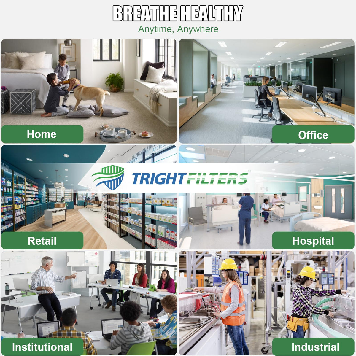 TRIGHTFILTERS hvac compatibility visual confirms fit for furnaces and AC units