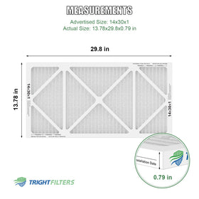 TRIGHTFILTERS pleated-detail close-up highlights high-efficiency design