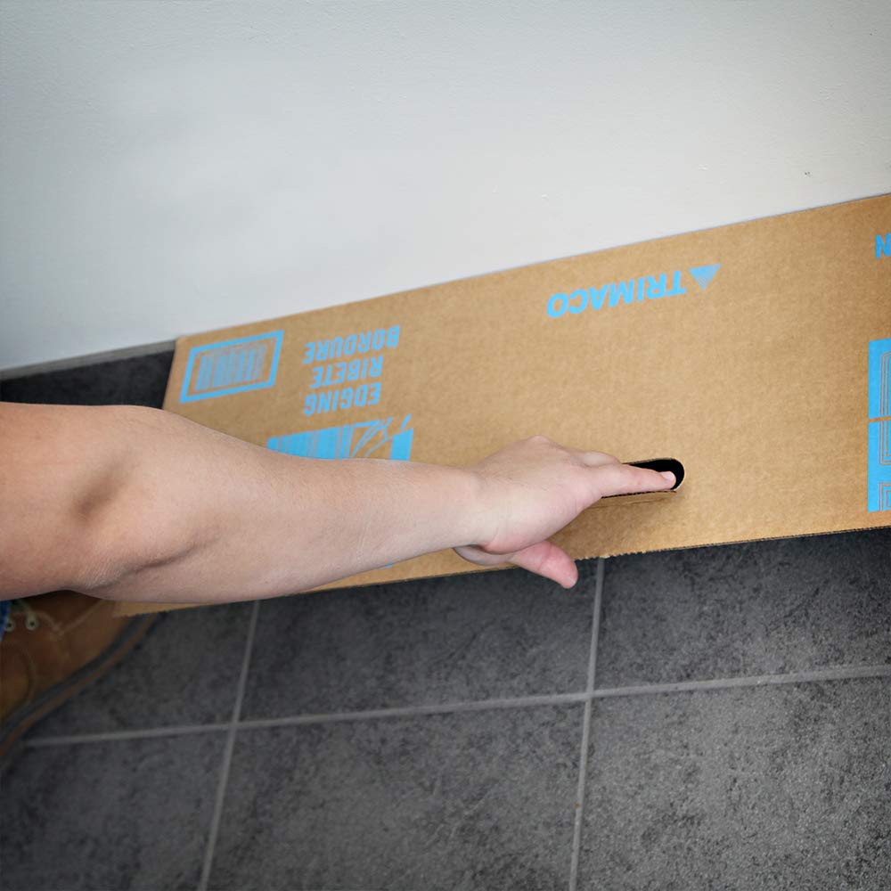 Trimaco Cardboard Spray Shield 50-pack ready for bulk painting projects and cleanup.