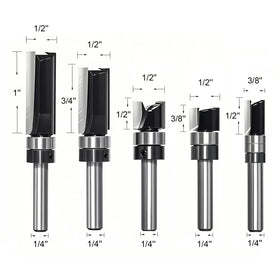 TRIMTWOL carbide-tipped bit with inserts for smooth, durable edge cuts.