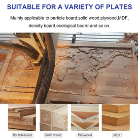 TRIMTWOL suitable for plywood, MDF, laminate and acrylic projects.