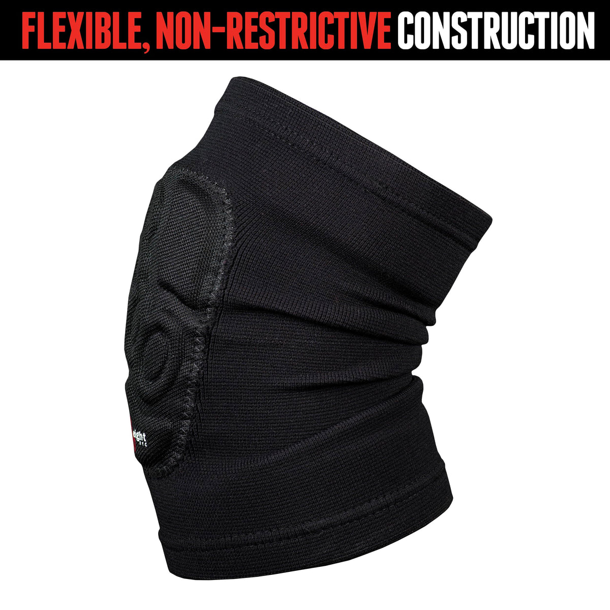 Covert knee pads EVA foam padding provides lightweight impact protection