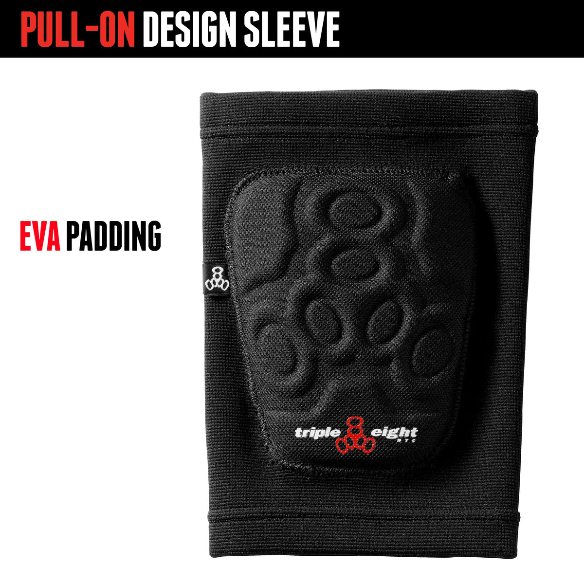 Triple Eight Covert knee pads offer low-profile protection during rides