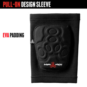 Triple Eight Covert knee pads offer low-profile protection during rides