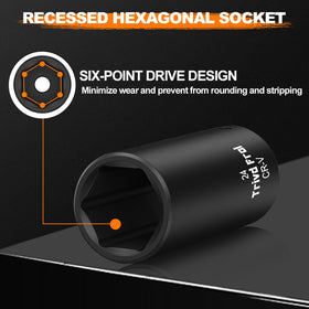 1/2 inch universal joint included with the set