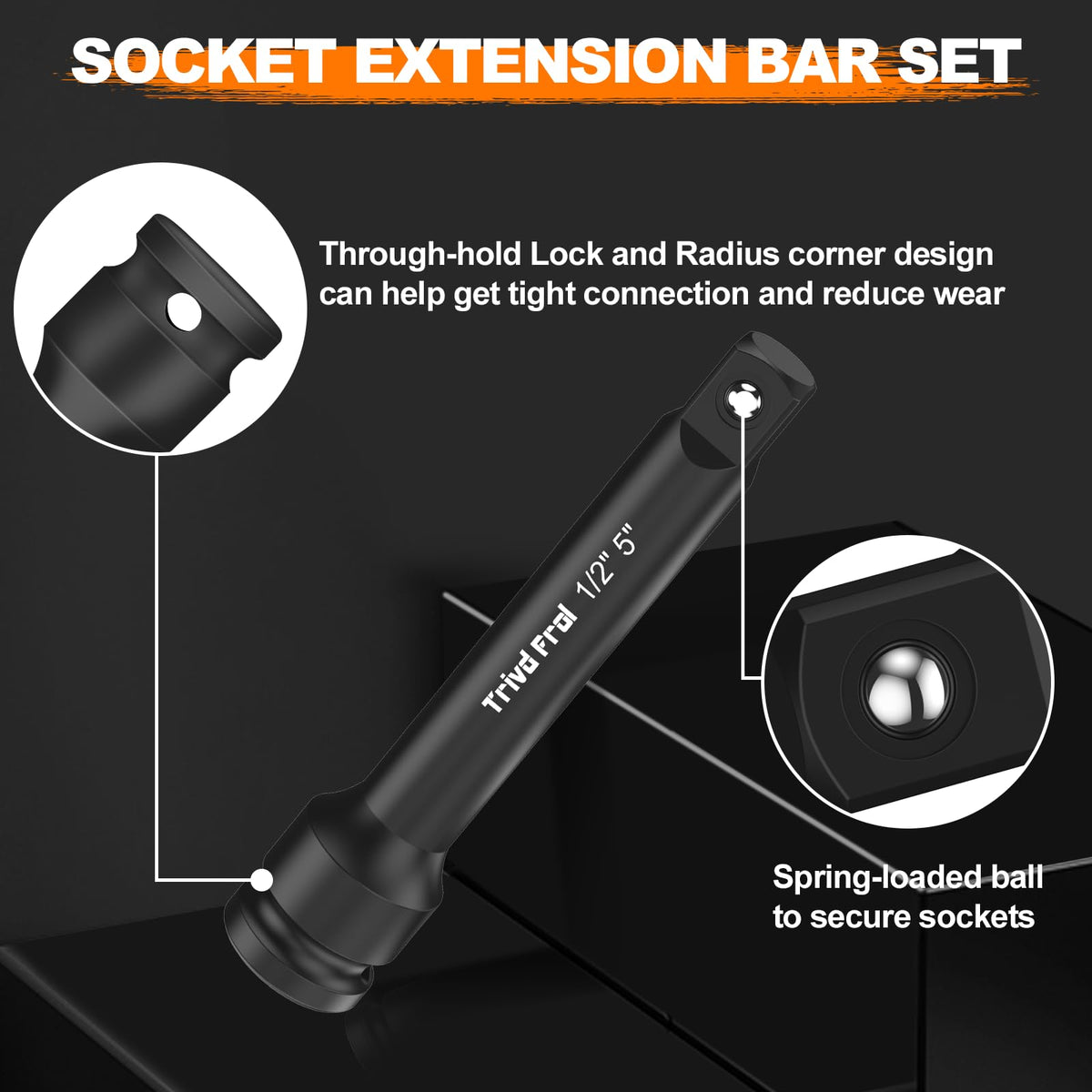 72-teeth ratchet for smooth, precise torque