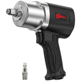 Trivd Frol air impact wrench with 1500 ft-lbs torque for heavy-duty automotive tasks.