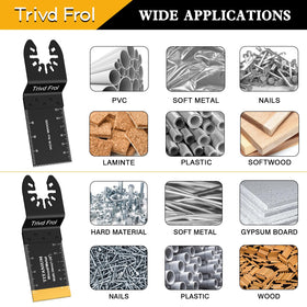 Trivd Frol alloy steel construction ensures rigidity and durability.