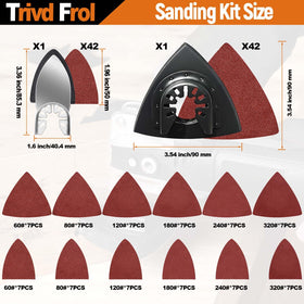 Trivd Frol curved-edge design blades enable precise, stable cuts.