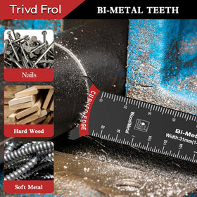 Trivd Frol blades for wood, metal, and nails cutting