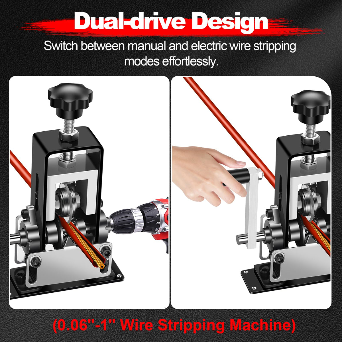 Trivd Frol drill connection ready for faster stripping tasks