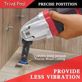 Trivd Frol high-efficiency blade delivers faster clean cuts