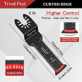 Trivd Frol 70mm long-reach blades for tight-space plunges