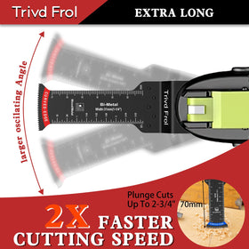 Trivd Frol universal compatibility fits many oscillating tools