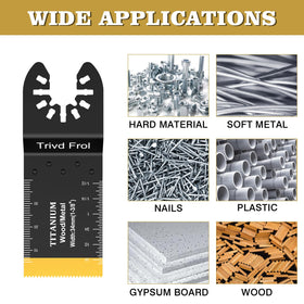 Trivd Frol universal interface compatibility keeps blades ready for popular brands.