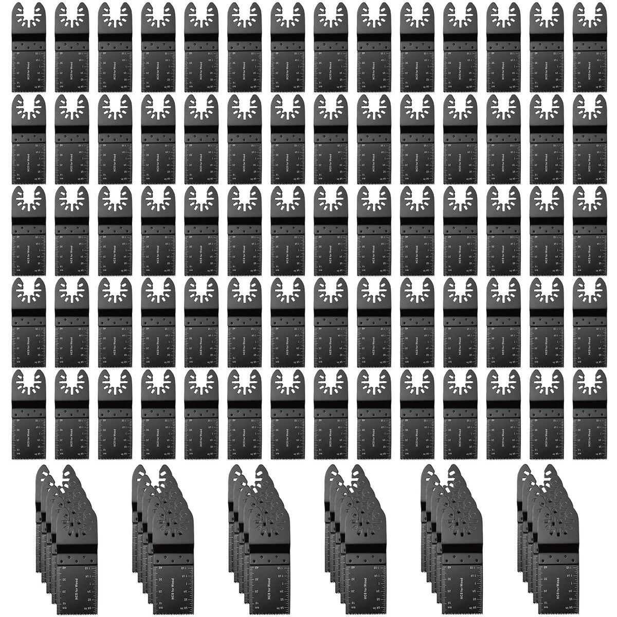 TrivdPro 100-pack blades for wood and plastic tasks