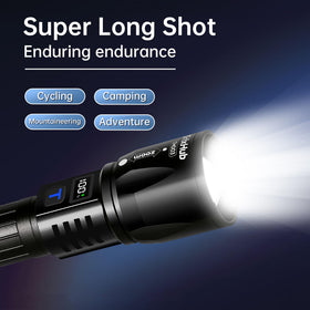 TrixHub IP65 waterproof flashlight designed for all weather conditions
