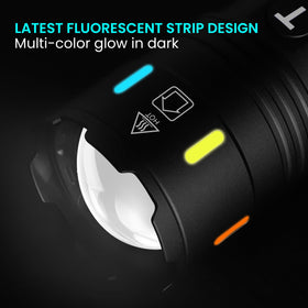 TrixHub rechargeable flashlight waterproof shell for rugged outdoor work