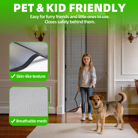 TRIZYZFON easy-clean mesh screen simplifies maintenance after busy days.