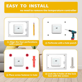TRJ durable PC material resists yellowing and UV exposure for long-term use.