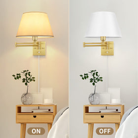 TRLIFE included LED bulbs deliver warm 2700K lighting with flicker-free performance.