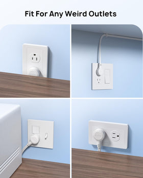 TROND 3-foot cord is ideal for dorm rooms and travel.