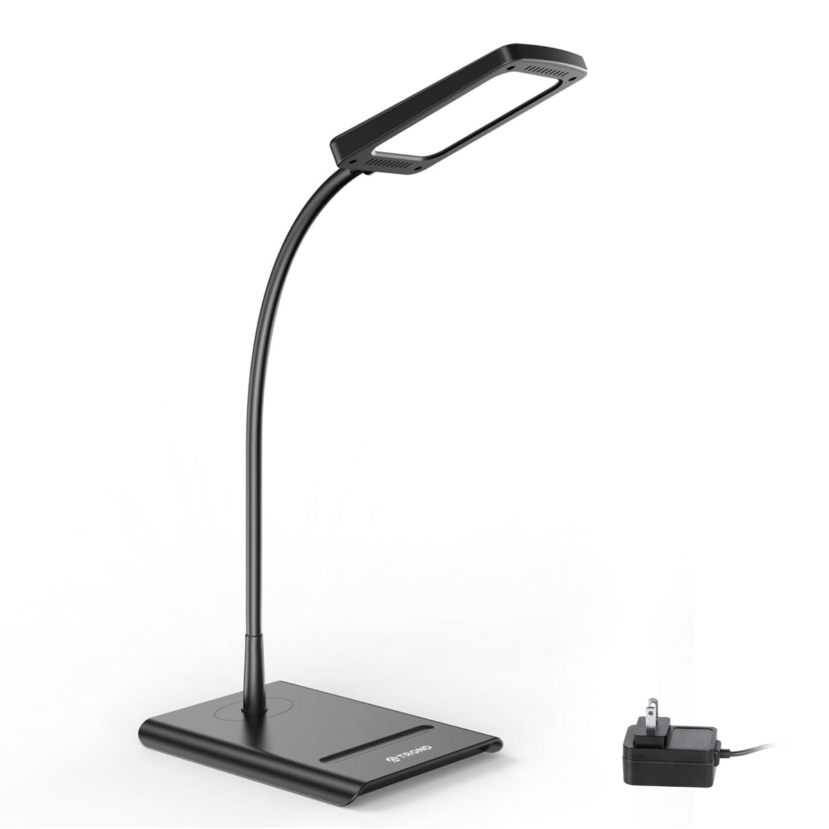 TROND desk lamp with eye-care anti-glare surface for comfortable study sessions.