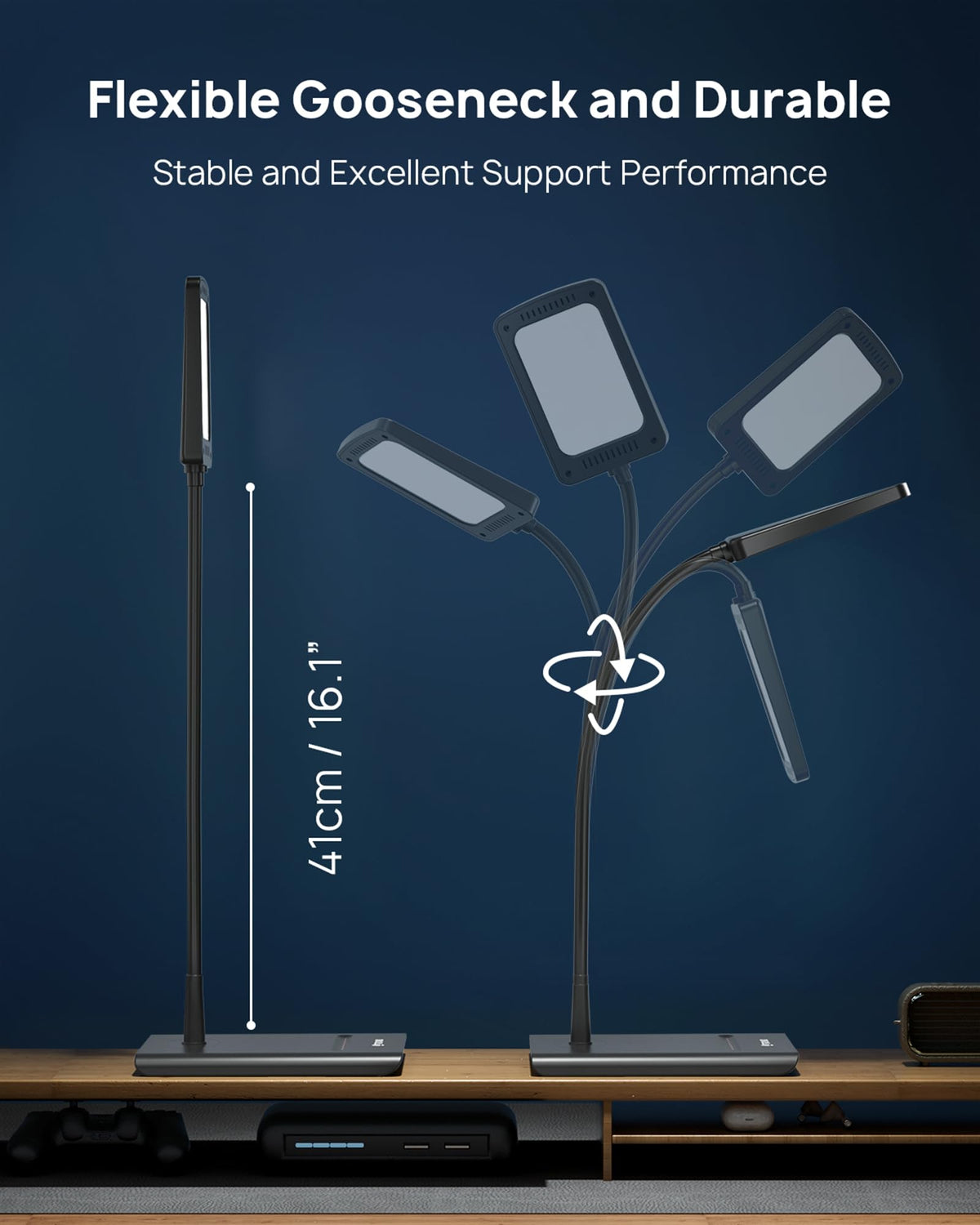 TROND desk lamp energy-saving long-life design for daily use.