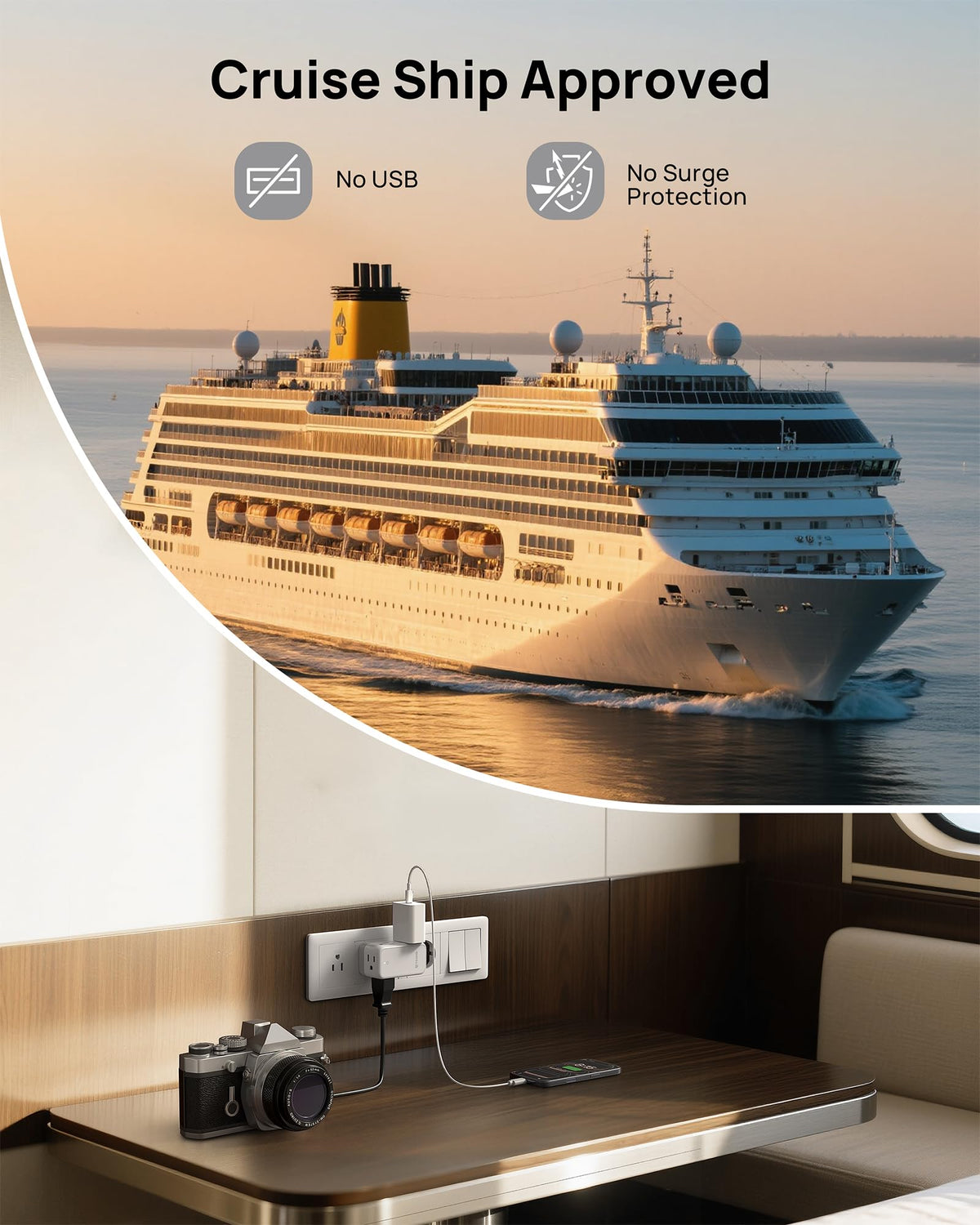 TROND FCC and ROHS certified for safer everyday charging.