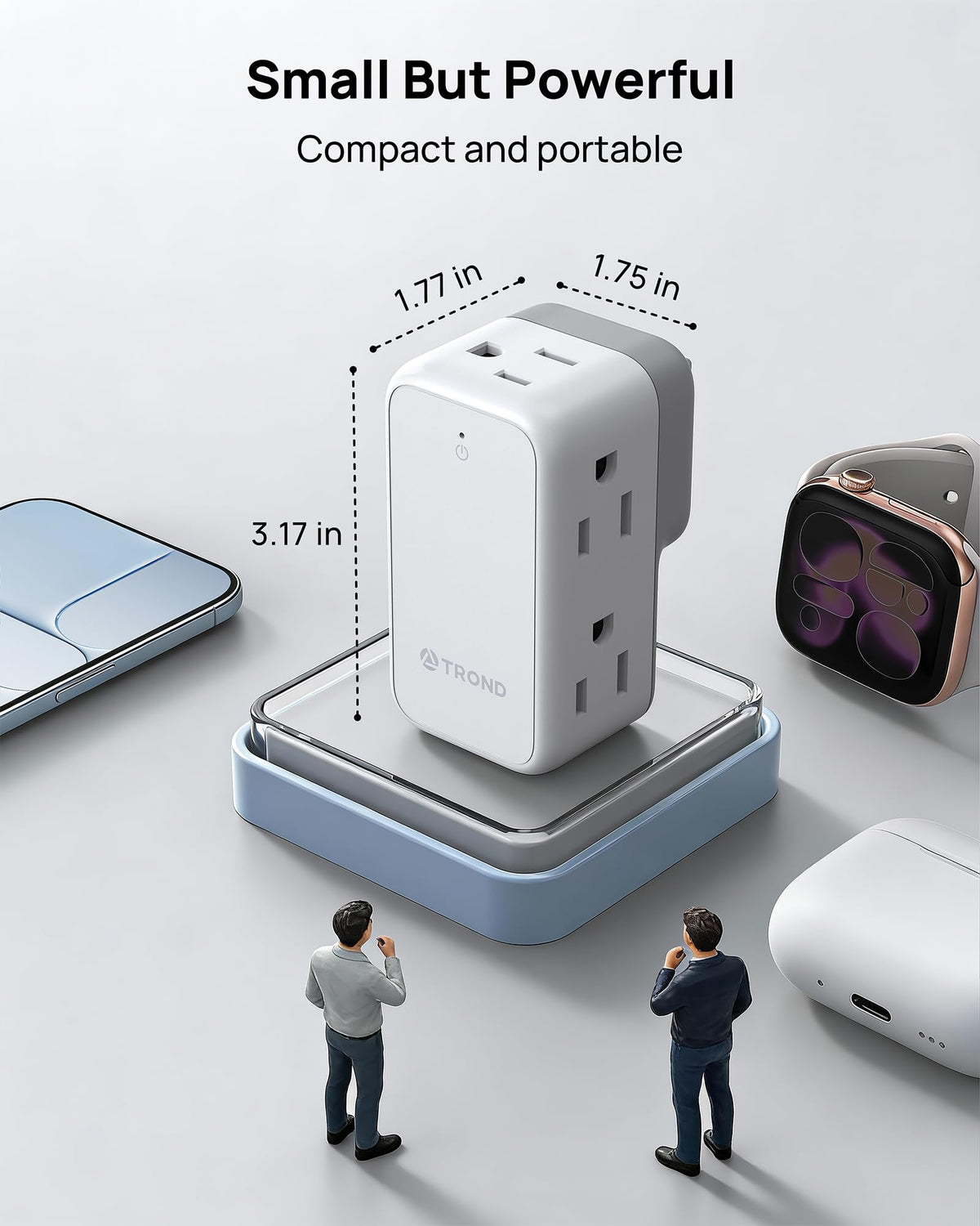 TROND fire-resistant PC shell enhances durability while keeping devices organized.