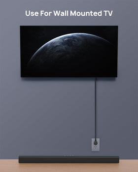 TROND indoor-use extension cord for appliances like microwaves and laptops.