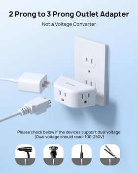 TROND outlet extension behind furniture enabling easier access to outlets