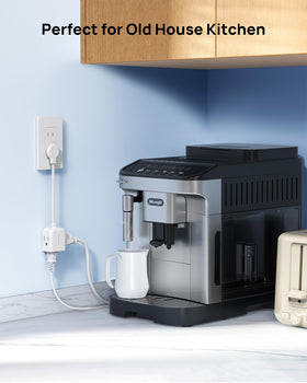 TROND adapter side view showing slim profile for tight spaces