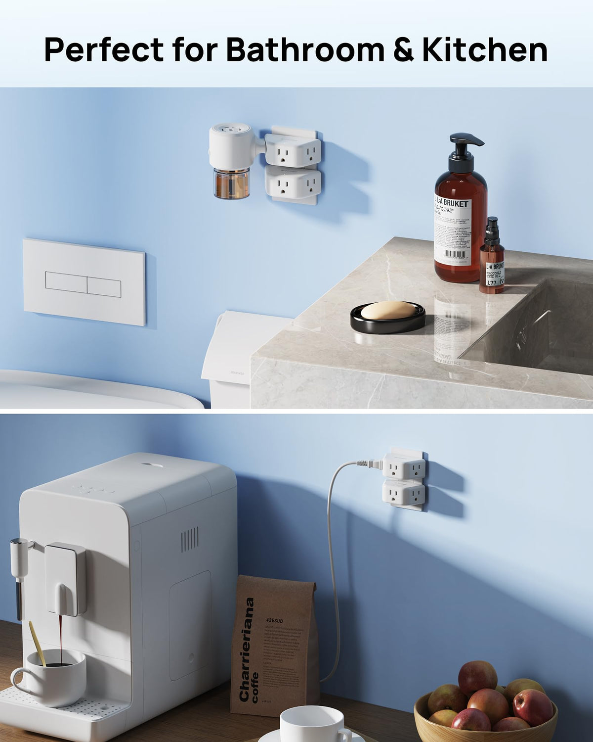 TROND small portable power hub supports on-the-go charging