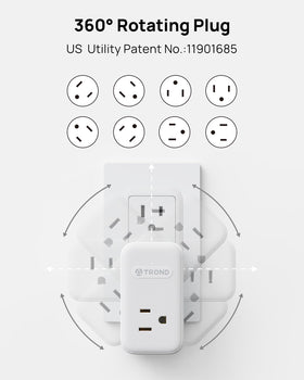 TROND PD 20W USB-C charger station powers USB-C and USB-A devices quickly.
