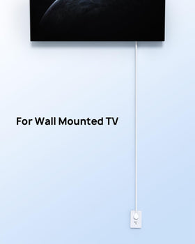 TROND Velcro tie for tidy cable organization.