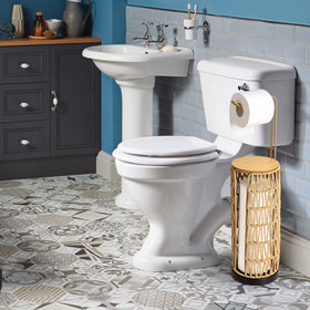 Trongee space-saving bathroom decor fits small bathrooms