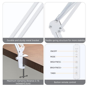 TropicalTree lamp control buttons offer quick color and brightness adjustments.