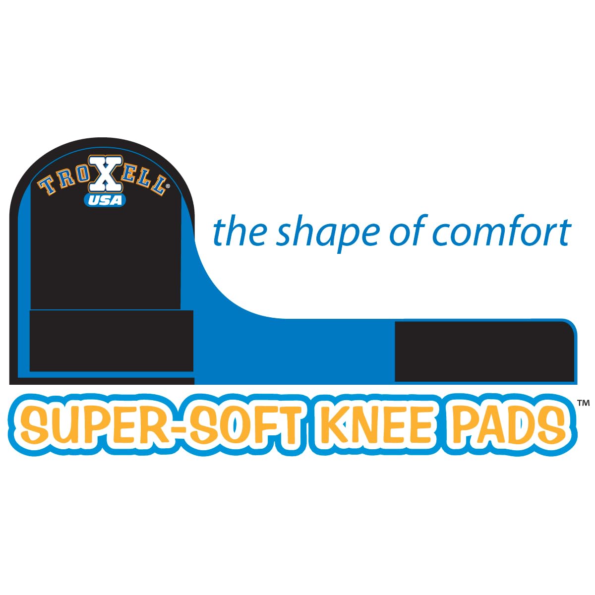 TROXELL USA SuperSoft Kneepads stay durable on rough job sites