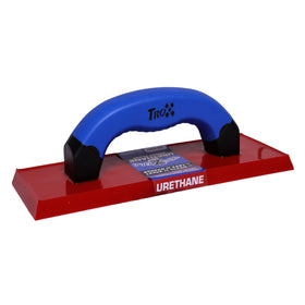 Troxell USA 4x9 urethane grout float with soft grip for smooth grout